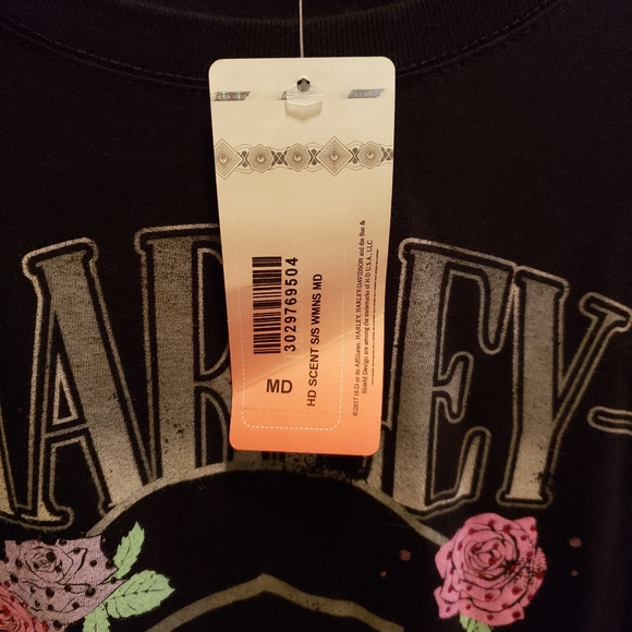 Harley Davidson Womens Tee Shirt - Picture 3 of 4